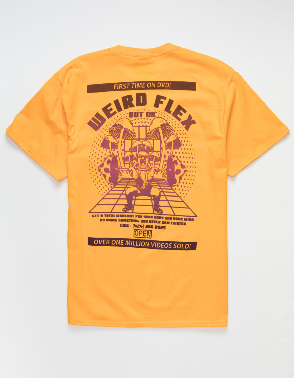 OPEN 925 Weird Flex Mens T-Shirt - GOLD | Tillys