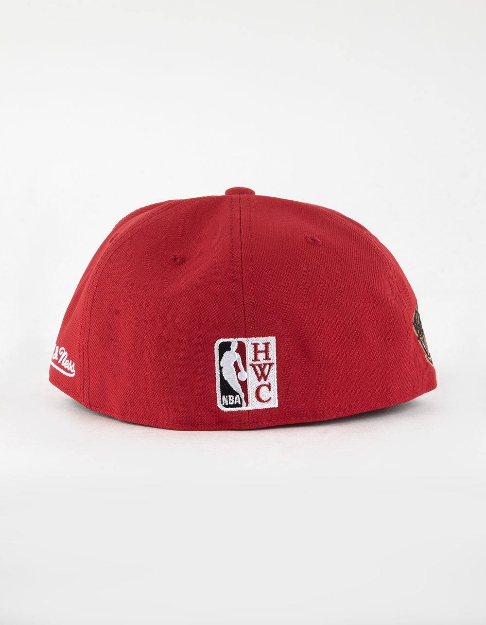 MITCHELL & NESS Chicago Bulls Mens Stretch Fitted Hat - RED | Tillys