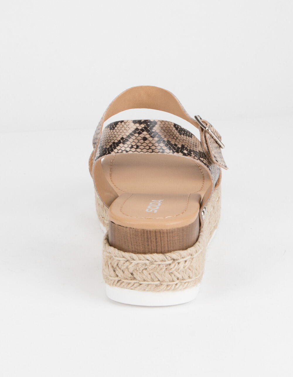 SODA Clip Espadrille Snake Womens Platform Sandals - SNAKE | Tillys