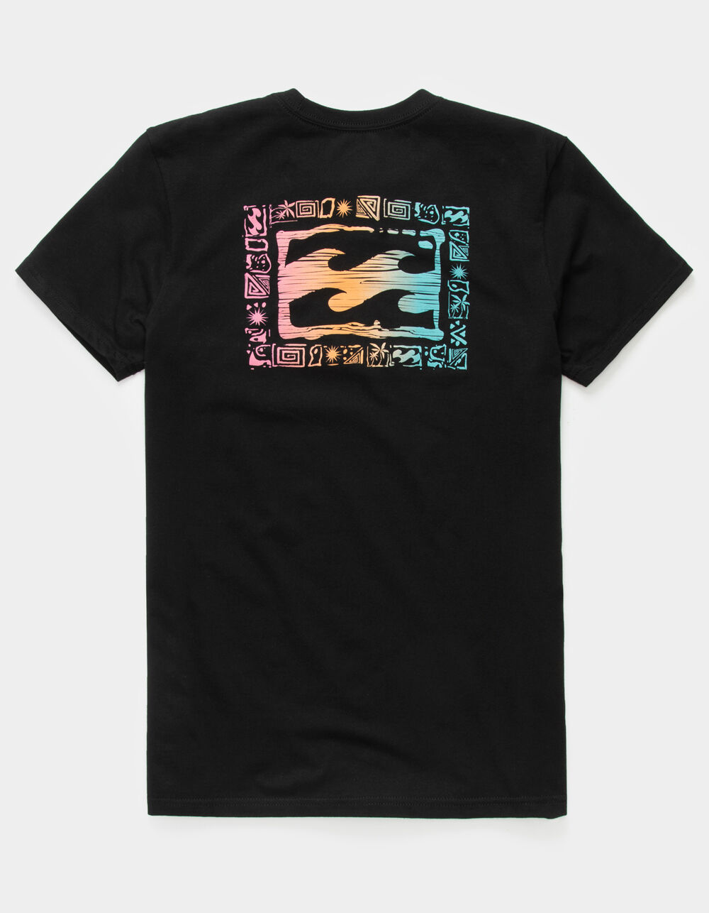 BILLABONG Crayon Wave Boys T-Shirt - BLACK | Tillys