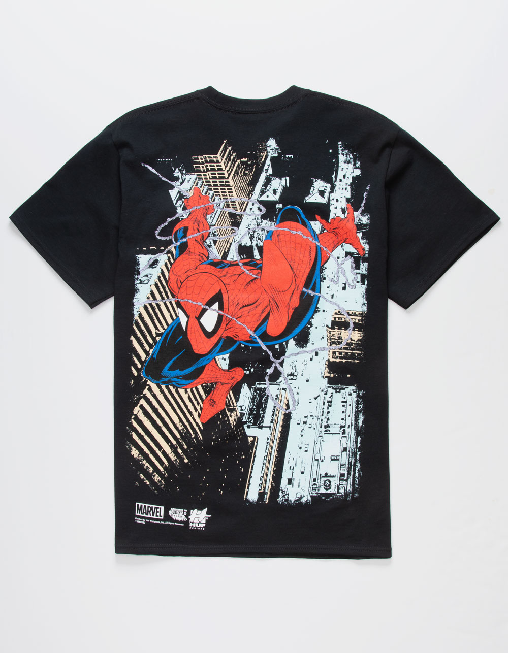 HUF x Marvel Spiderman Mens Tee - BLACK | Tillys