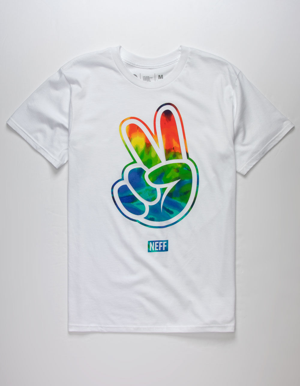 NEFF Peace Fingers Mens White T-Shirt - WHITE | Tillys
