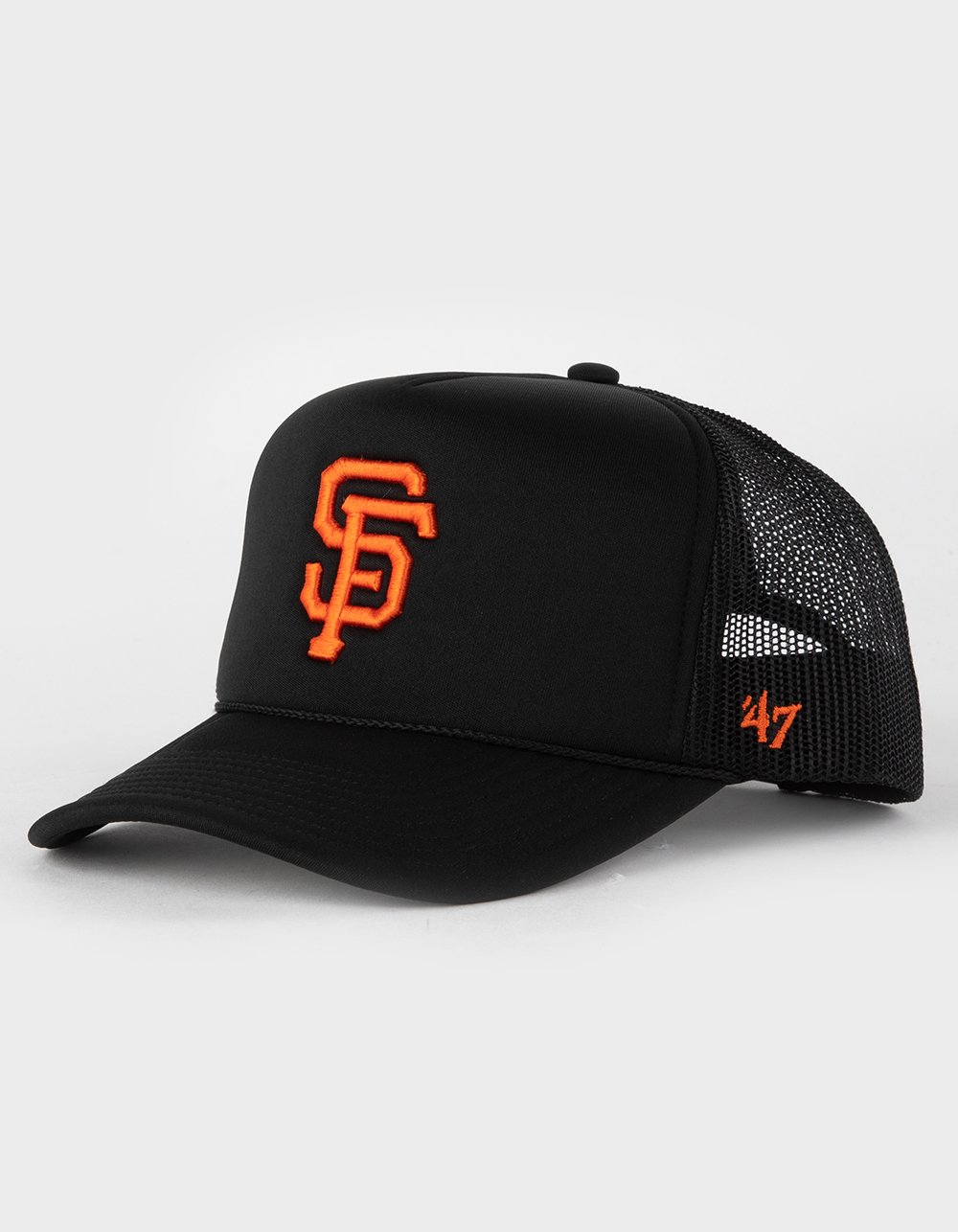 47 Brand Shoe Palace Exclusive San Francisco Giants Mens Trucker Hat (Brown)