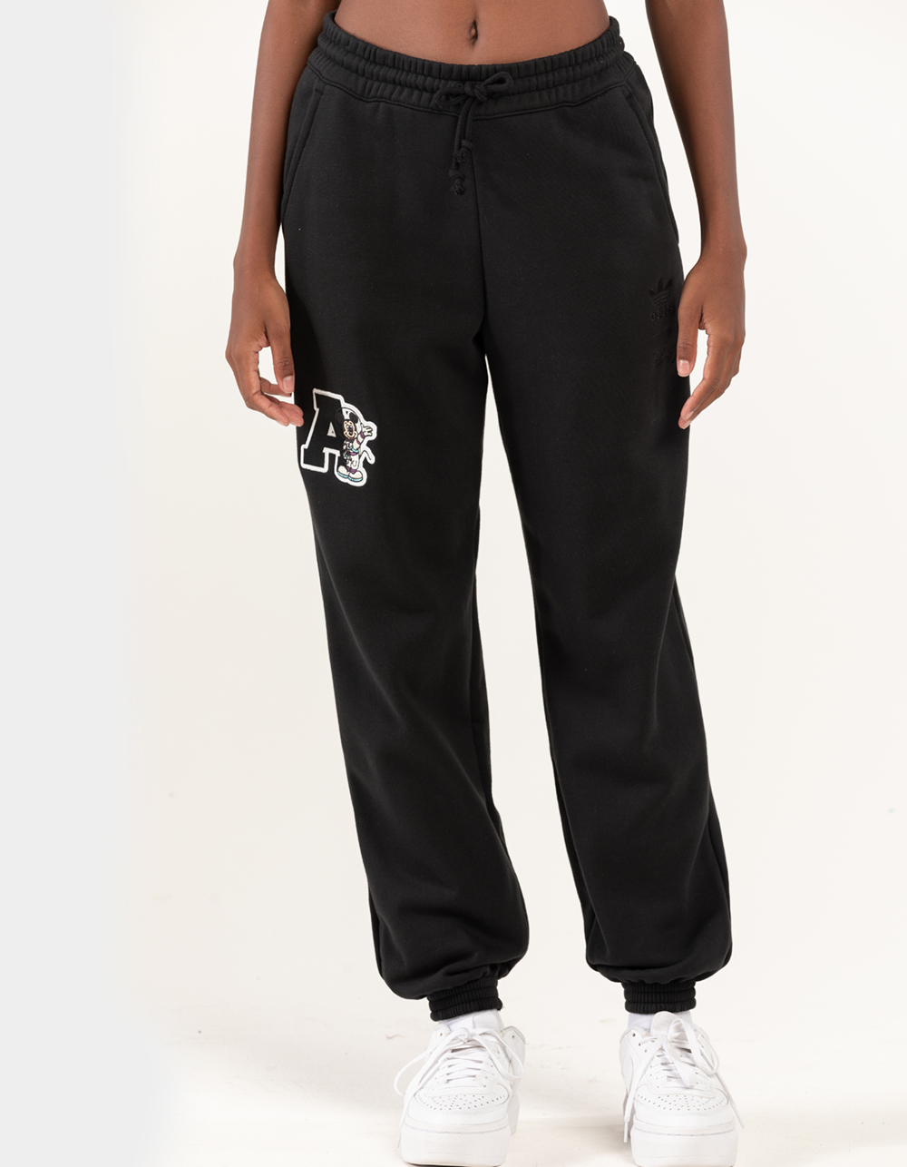 ADIDAS Supergirl Womens Track Pants - BLKWH, Tillys