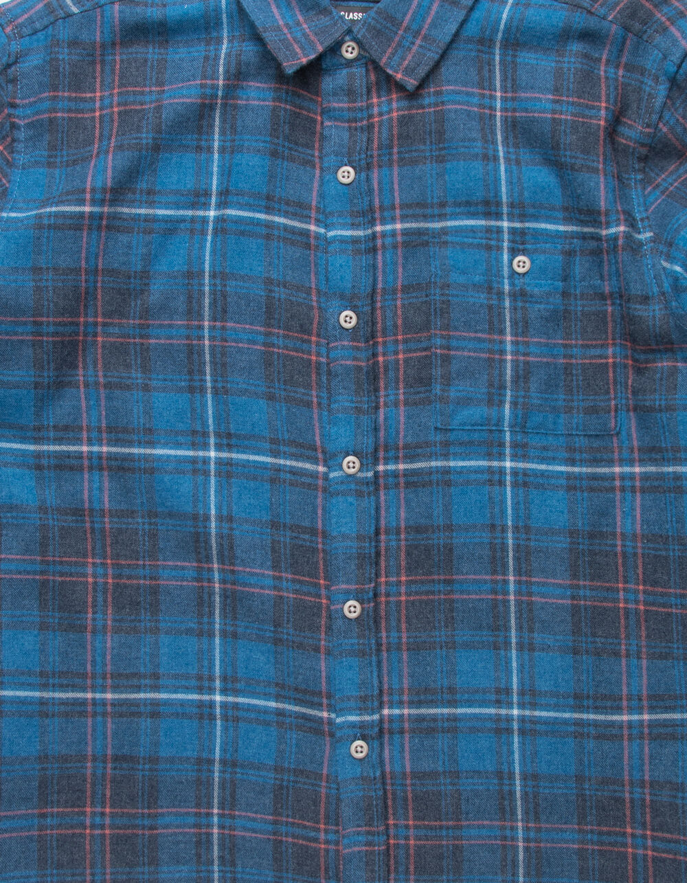 HURLEY Kurt Blue Mens Flannel Shirt - BLUE | Tillys