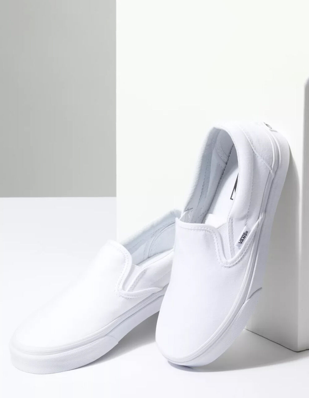 Classic Book Lovers White Slip On Custom Sneakers - Custom Vans Shoes –  BlvdCustom