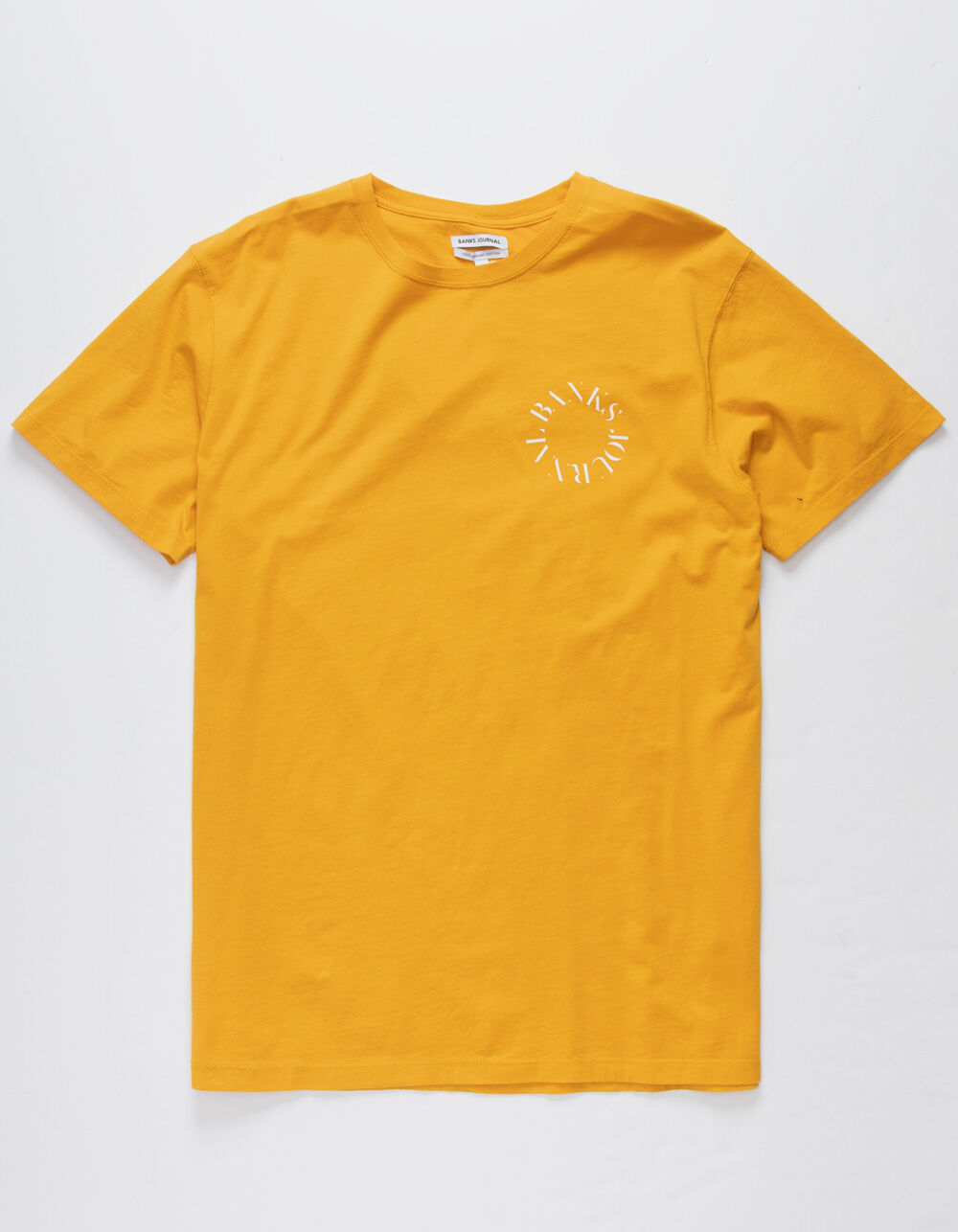 BANKS JOURNAL Sphere Eco Mens T-shirt - YELLOW | Tillys