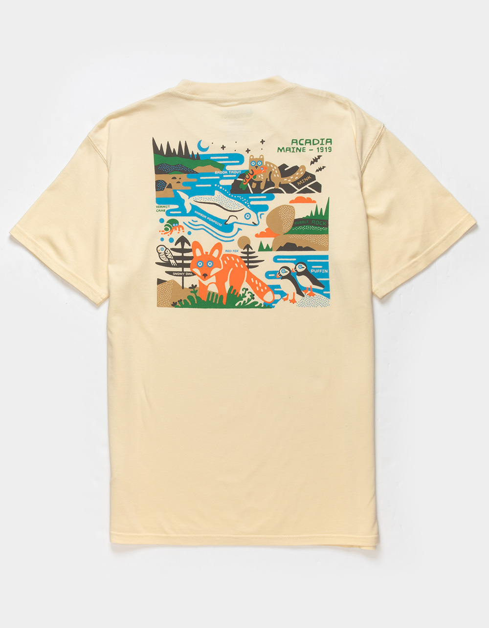 PARKS PROJECT Arcadia 1919 Mens Tee - NATURAL | Tillys