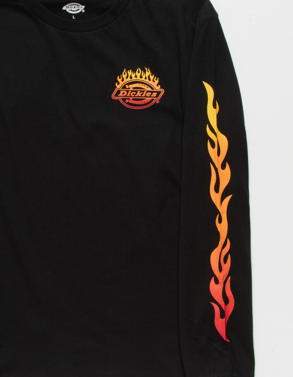 DICKIES Flame Icon Boys T-Shirt - BLACK | Tillys
