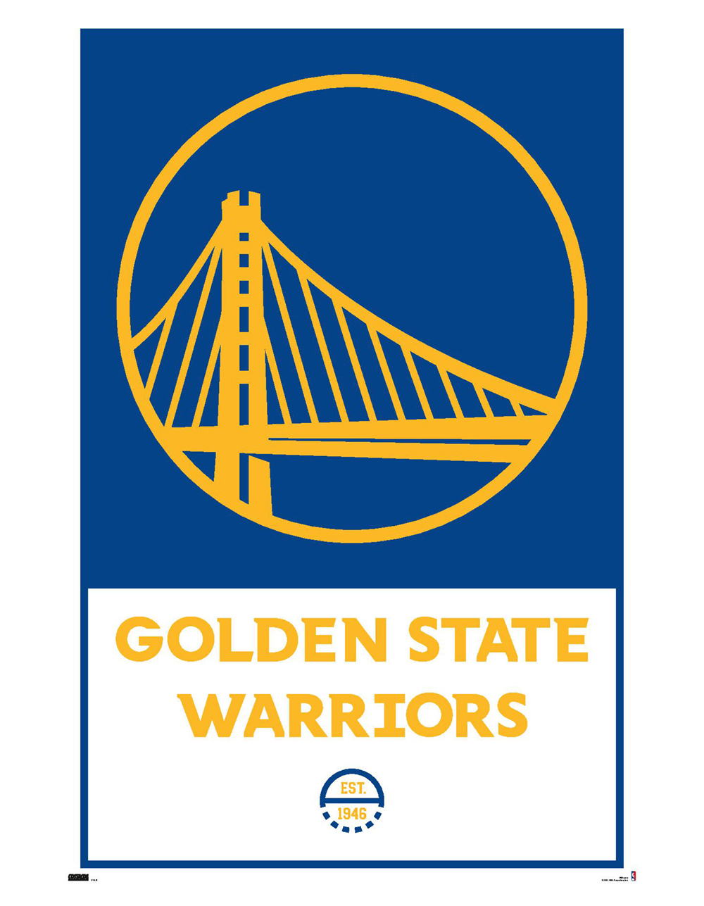 Urban Outfitters NBA Golden State Warriors Poster