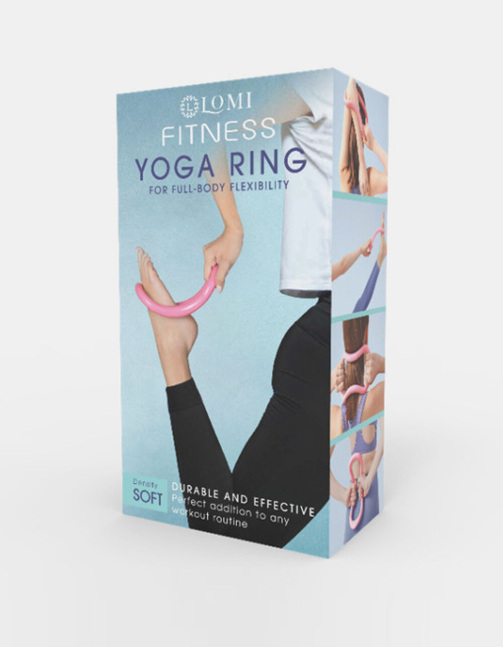 LOMI Fitness Yoga Ring - PINK