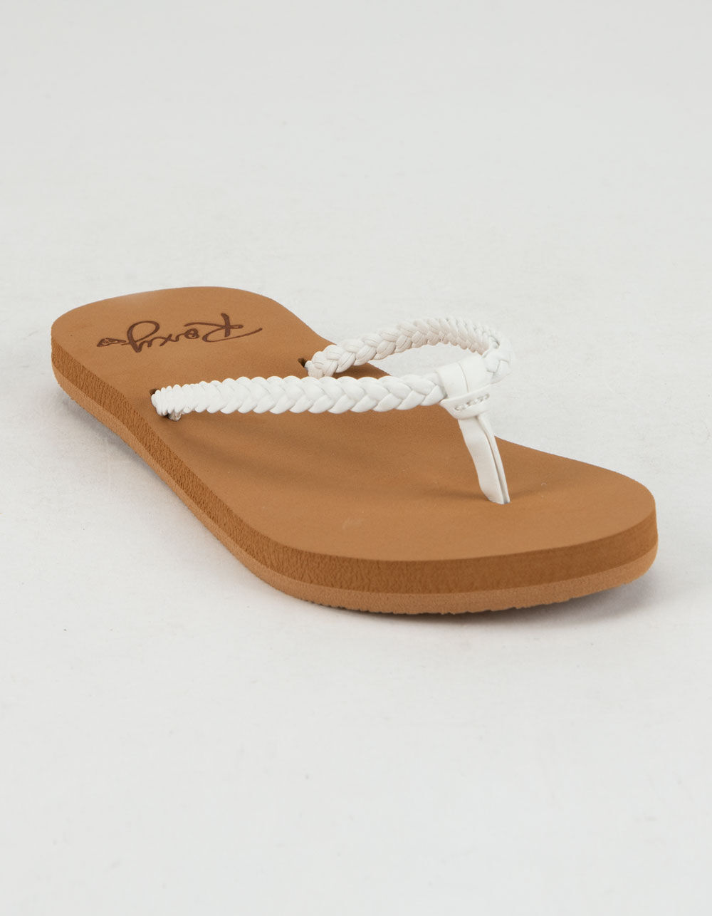 Roxy Womens Costas Casual Beach Sandals - Brown/White 