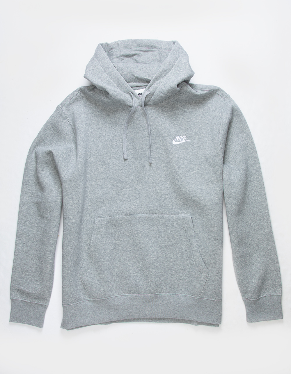 Men's Nike Sportswear Club Fleece Pullover Hoodie, Size: XL, Grey