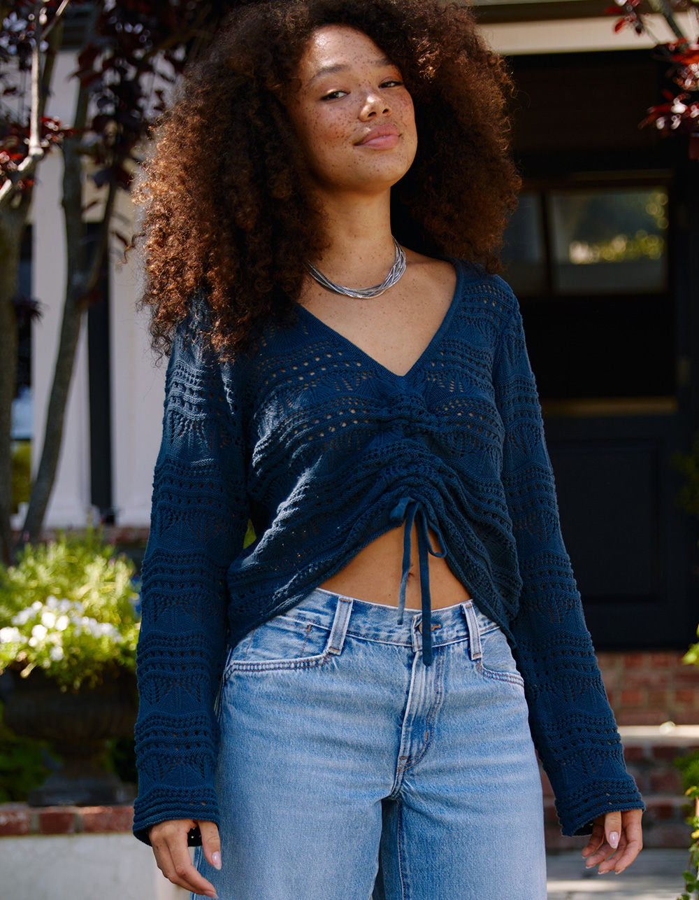 O'NEILL Harbor Womens Cinch Sweater - SLATE | Tillys