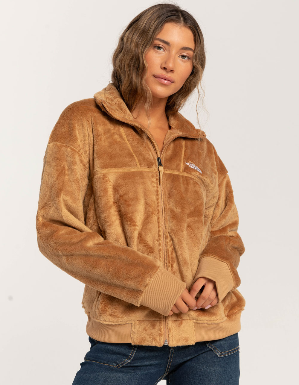 The North Face Women's OSITO LUX Fleece Full Zipper Jacket D1140