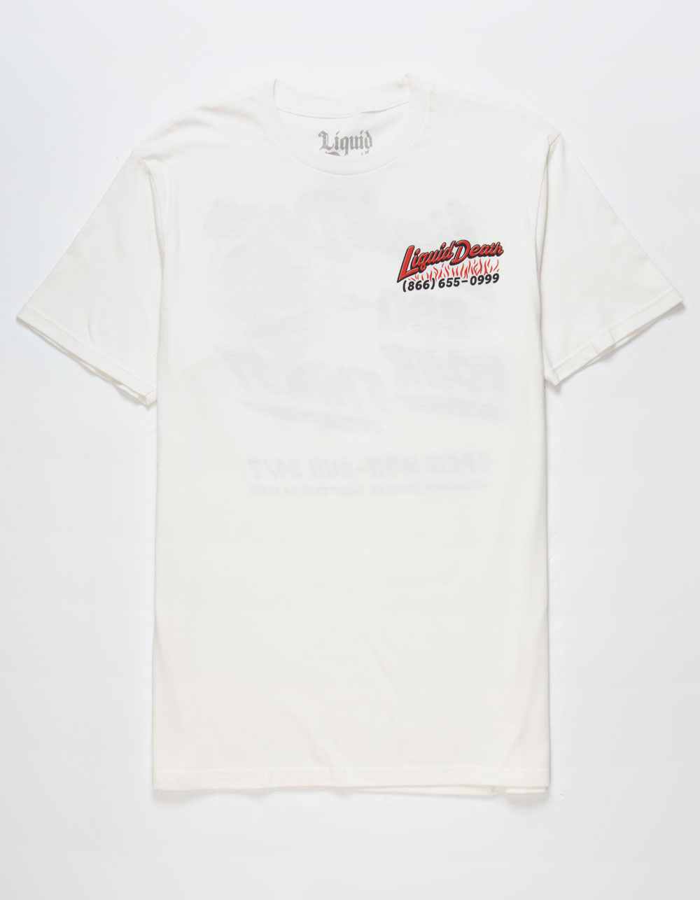 LIQUID DEATH BBQ Your Thirst Mens Tee - WHITE | Tillys