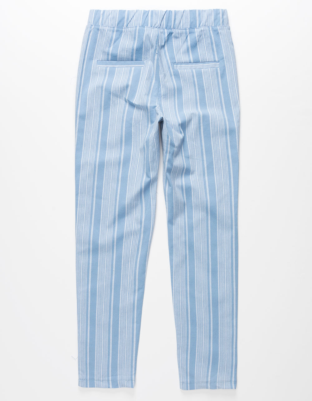 WHITE FAWN Stripe Girls Crop Pants - BLUE COMBO | Tillys