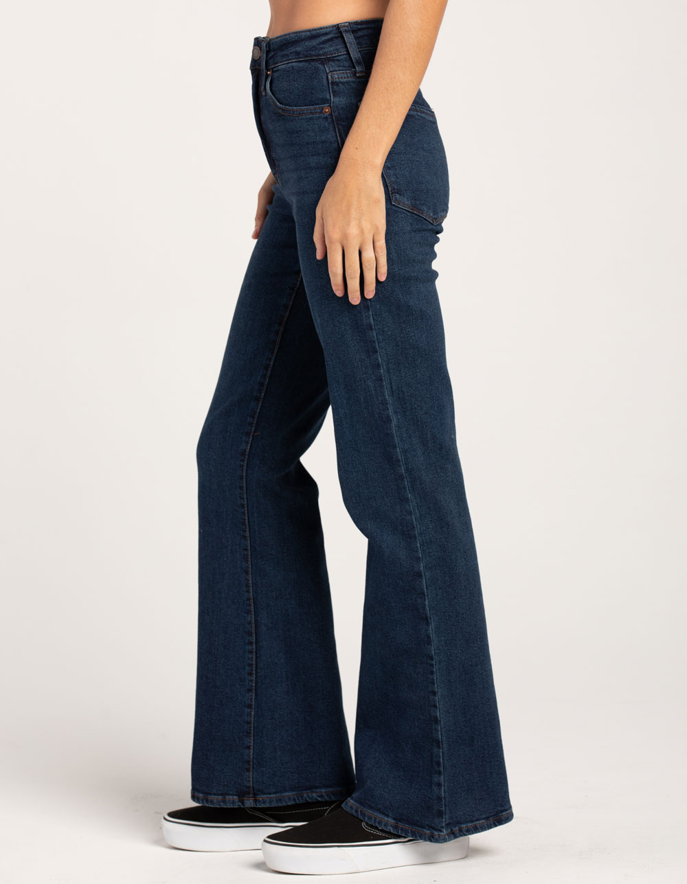 RSQ Womens High Rise Flare Jeans