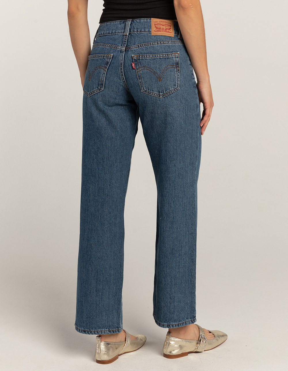 LEVI'S Superlow Loose Womens Jeans - It's A Vibe - VINTAGE MED | Tillys