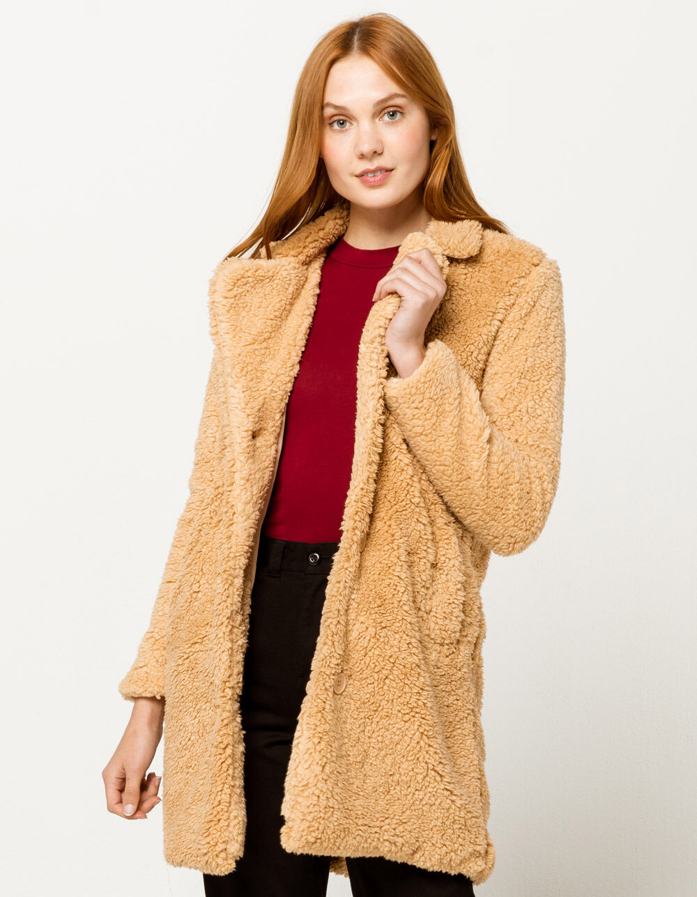 SKY AND SPARROW Cozy Duster Jacket - TAN | Tillys
