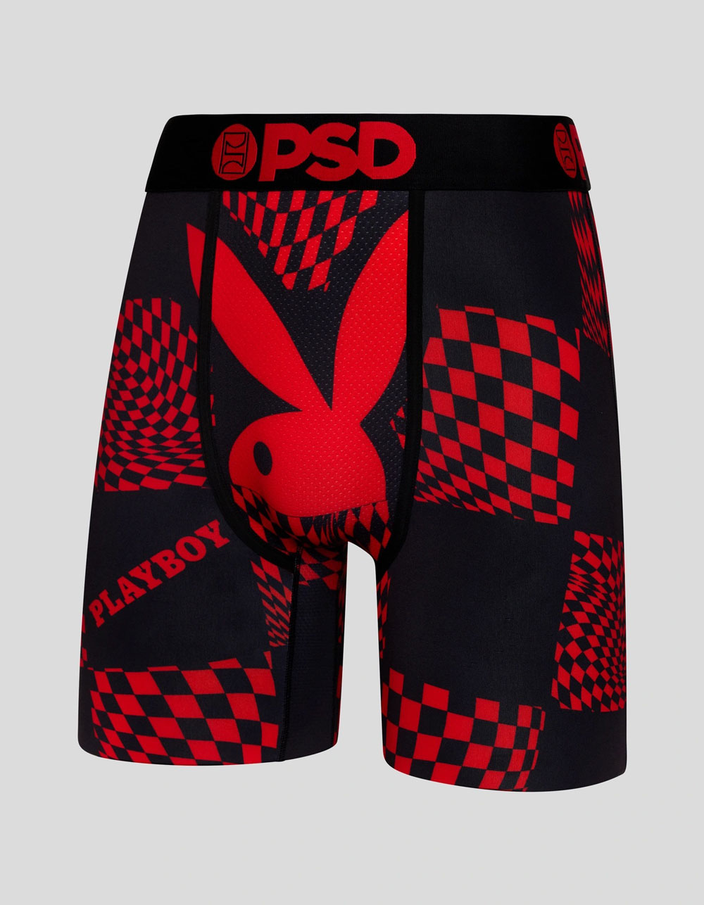 PSD Big Boys' E - Three Roses Boxer Brief Underwear,Medium,Red