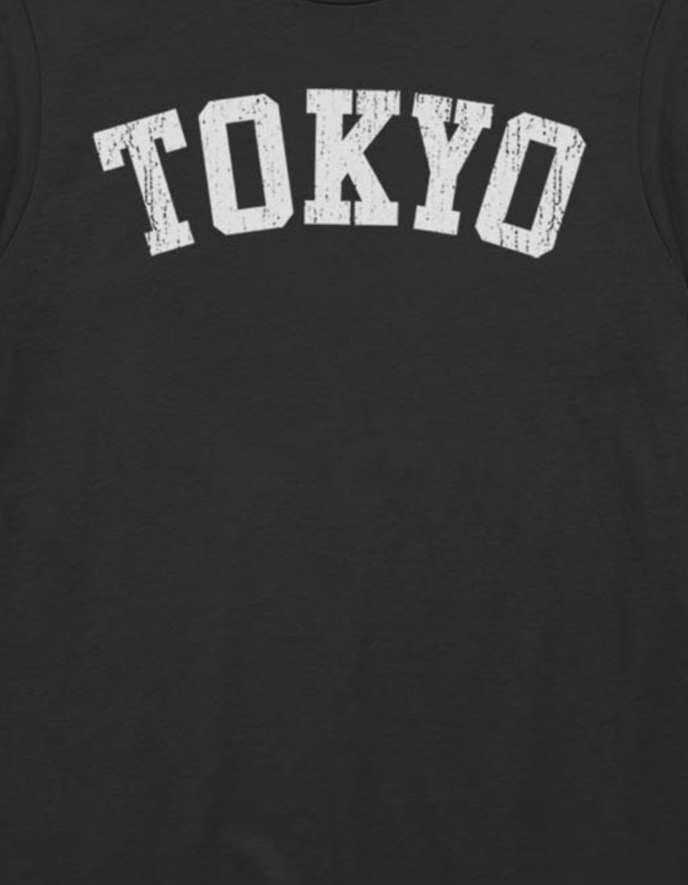 DESTINATION Tokyo Japan Distressed Logo Unisex Tee - BLACK | Tillys