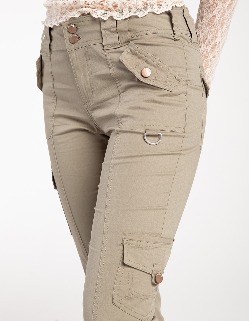RSQ Womens Low Rise Cargo Pants