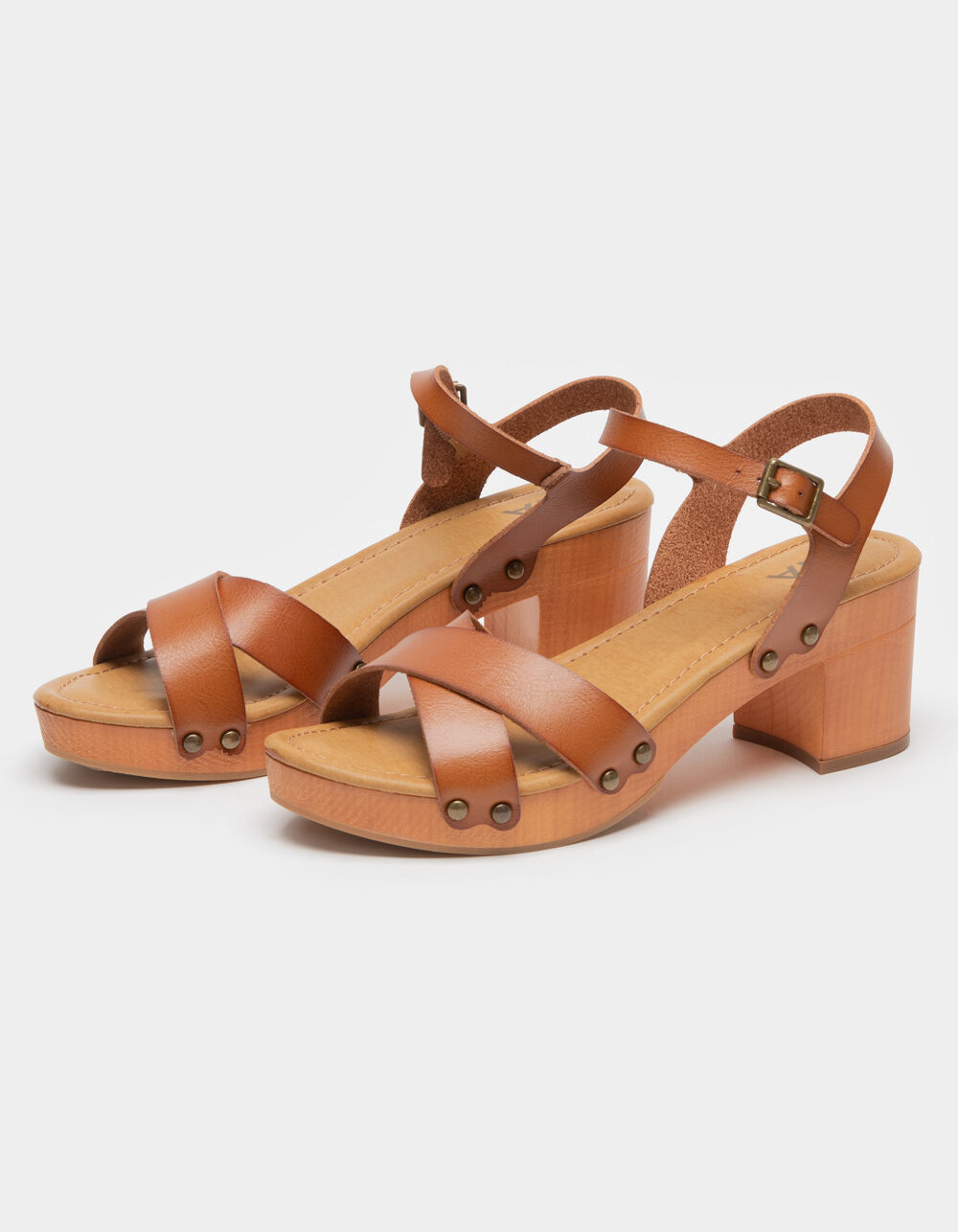 MIA Susan Womens Wooden Clog Sandals - NATURAL | Tillys