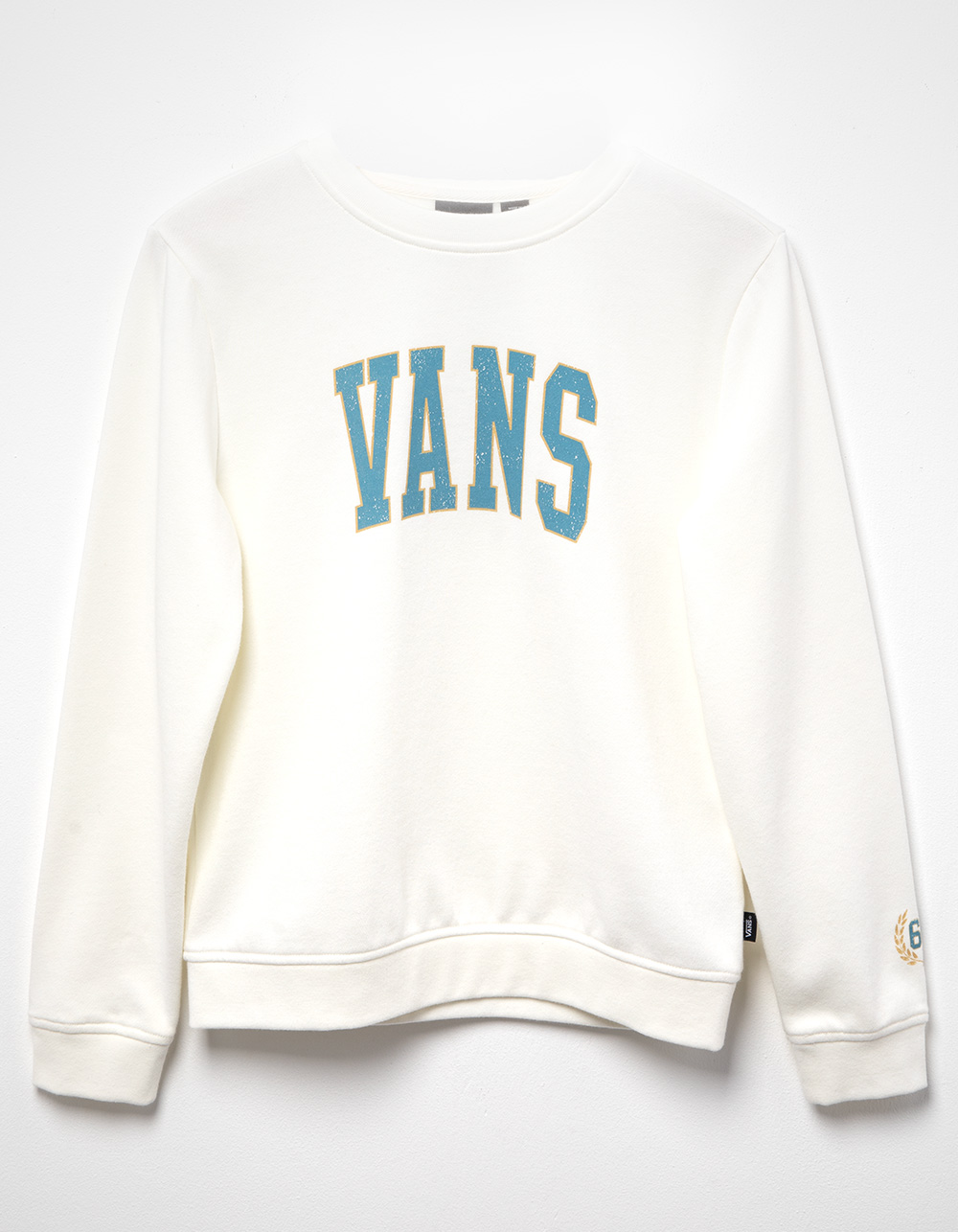 VANS Crest Girls Crewneck Sweatshirt - CREAM | Tillys