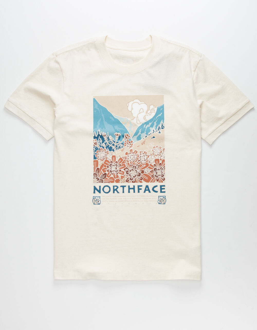 THE NORTH FACE Berkeley Eco Dye Mens T-Shirt - NATURAL | Tillys