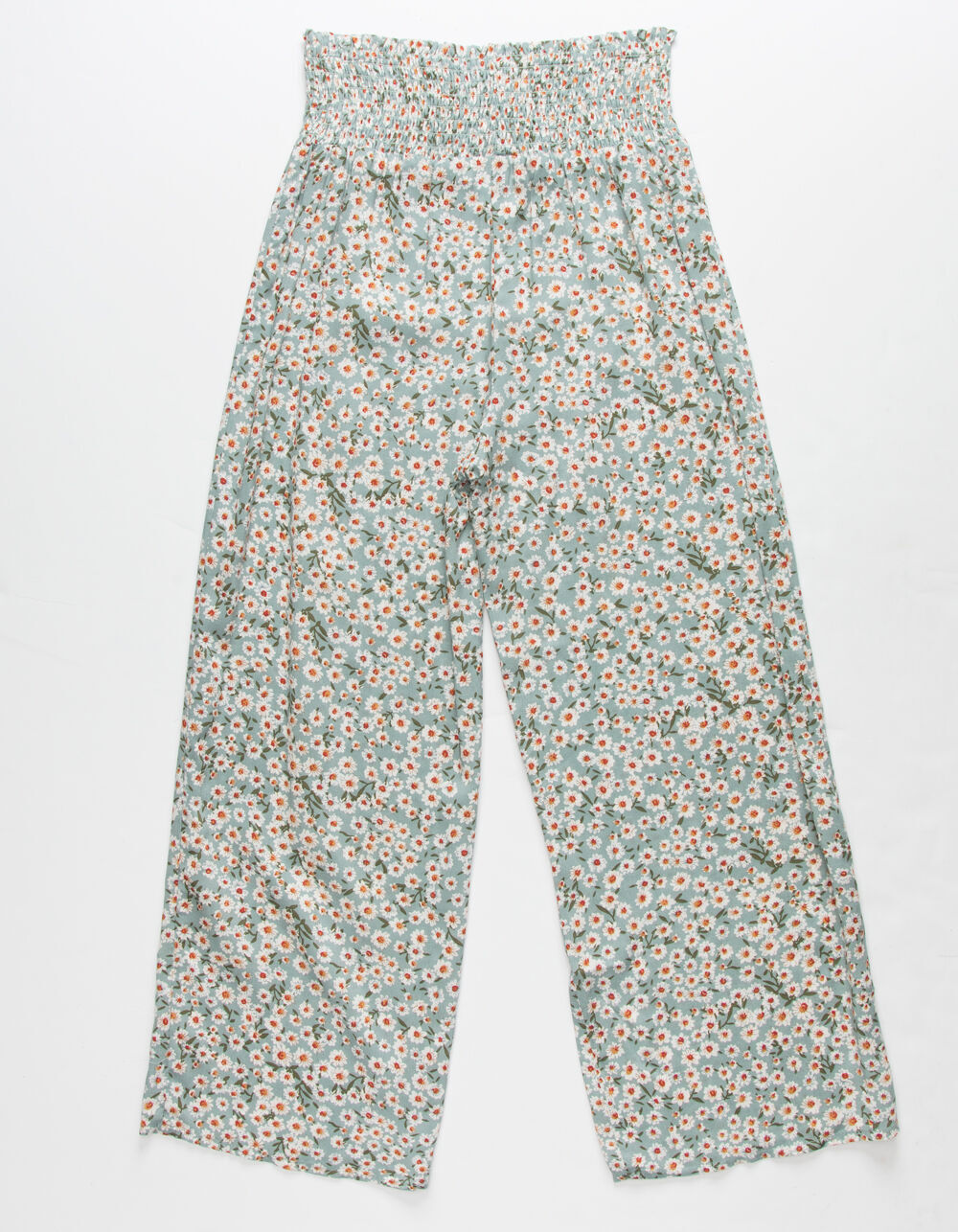 WHITE FAWN Ditsy Girls Palazzo Pants - MINT | Tillys