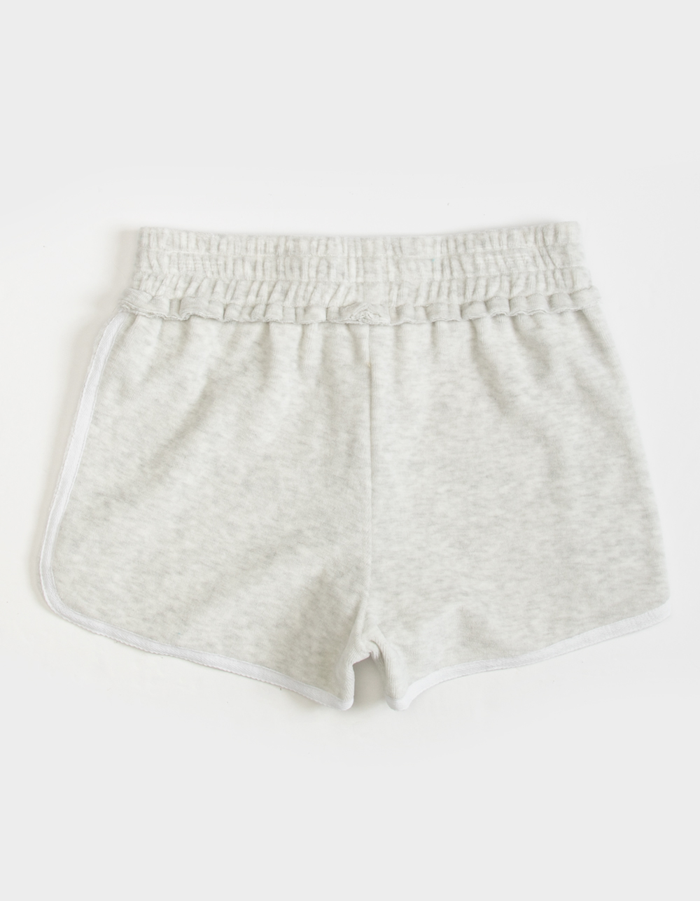 TRACTR Towel Terry Girls Track Shorts - GRAY | Tillys