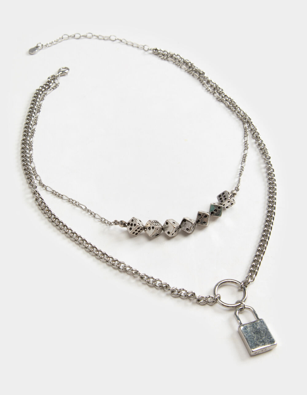 Suavell Women's Graduate Lock Necklace