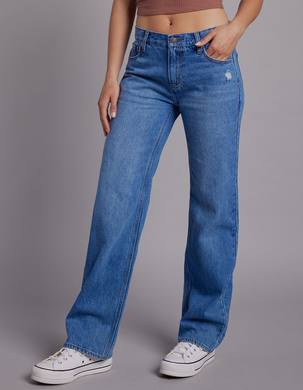RSQ Womens Low Rise Straight Leg Jeans - ShopStyle