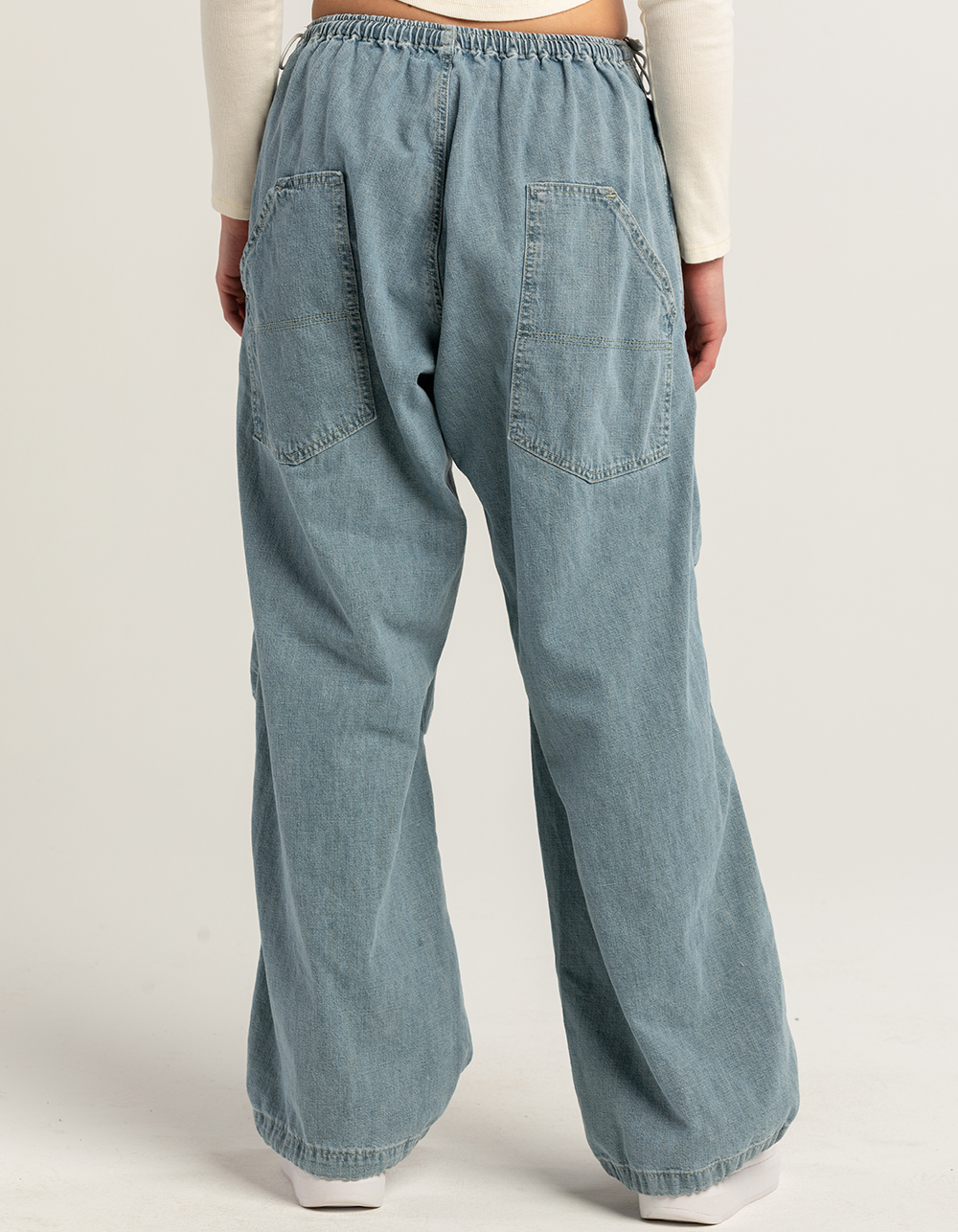 BDG Urban Outfitters Baggy Cargo Womens Pants - BLEACH | Tillys