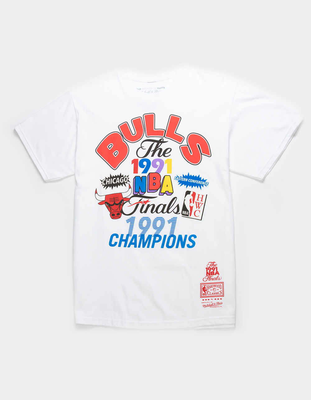 Mitchell & Ness Chicago Bulls 1991 NBA Finals Tee - White - Large