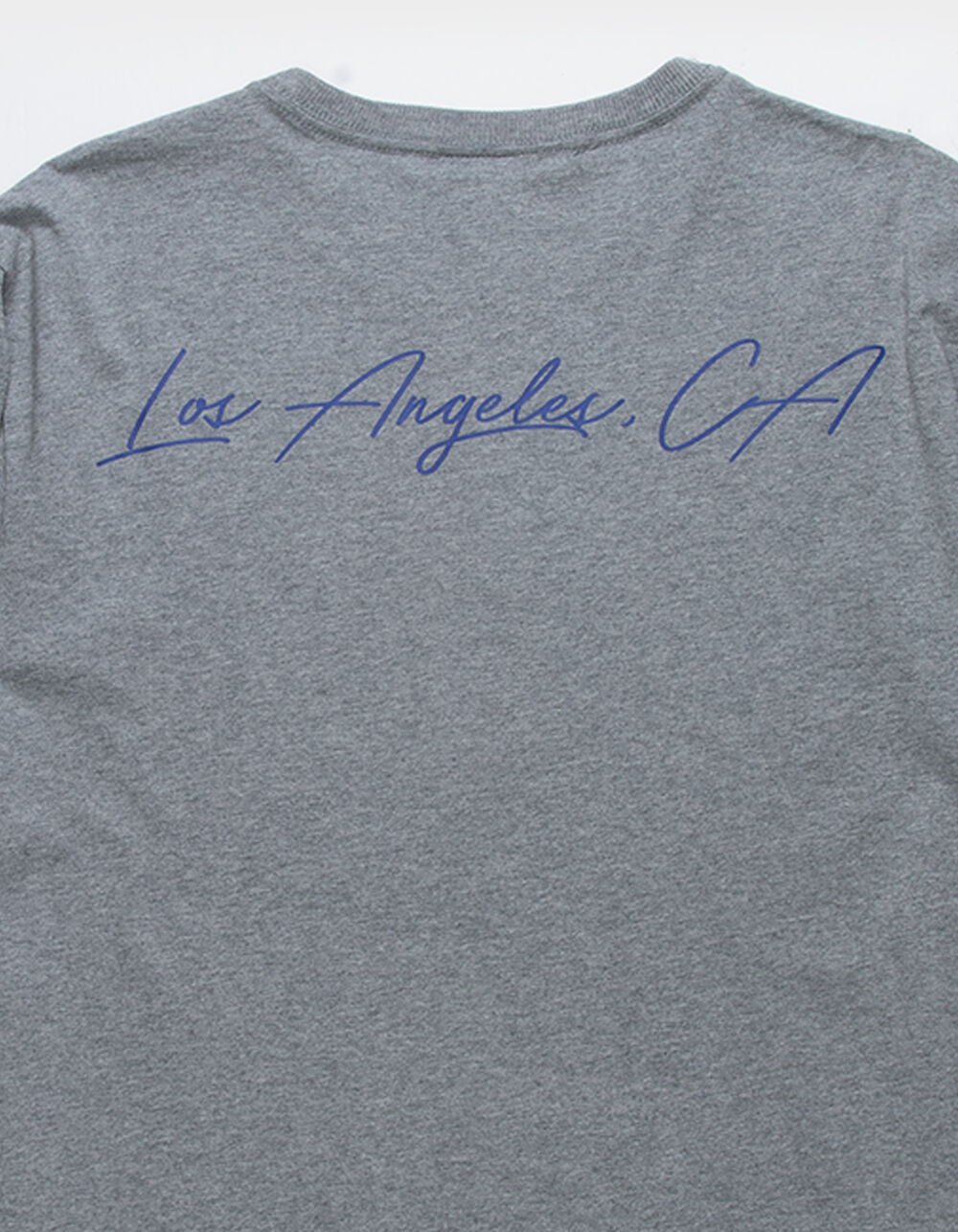 Mitchell & Ness Men's Los Angeles Dodgers Big Time T-Shirt in Gray - Size Medium