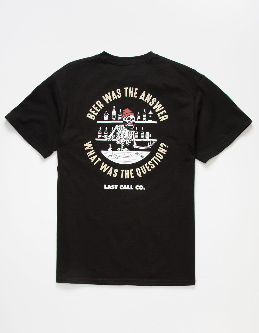LAST CALL CO. Question? Mens Tee - BLACK | Tillys