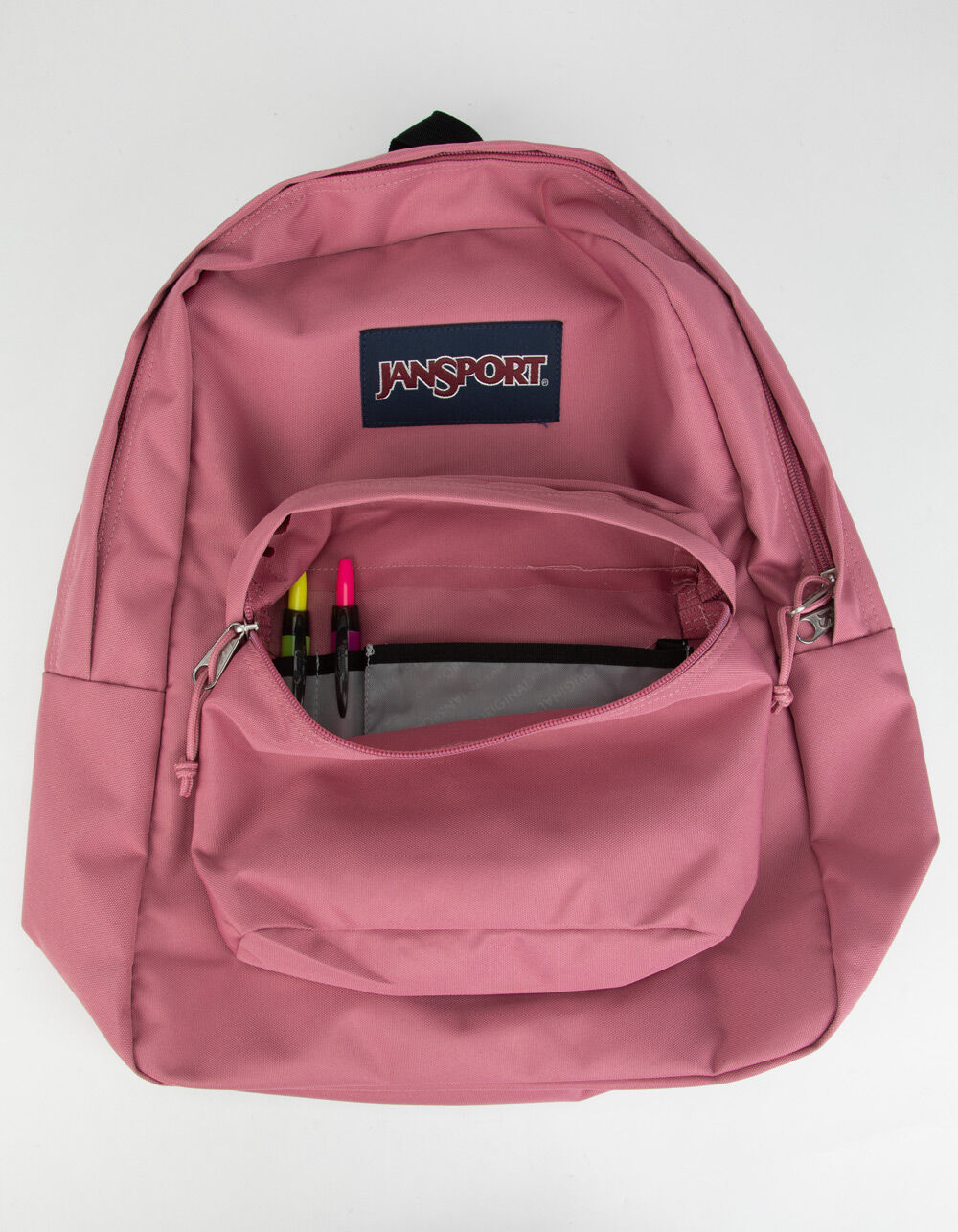 JANSPORT SuperBreak Blackberry Mousse Backpack - PINK | Tillys