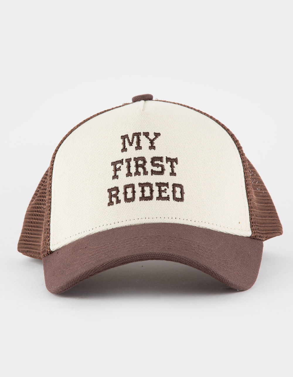 Shady Acres Rodeo Trucker Hat - Brown - One Size