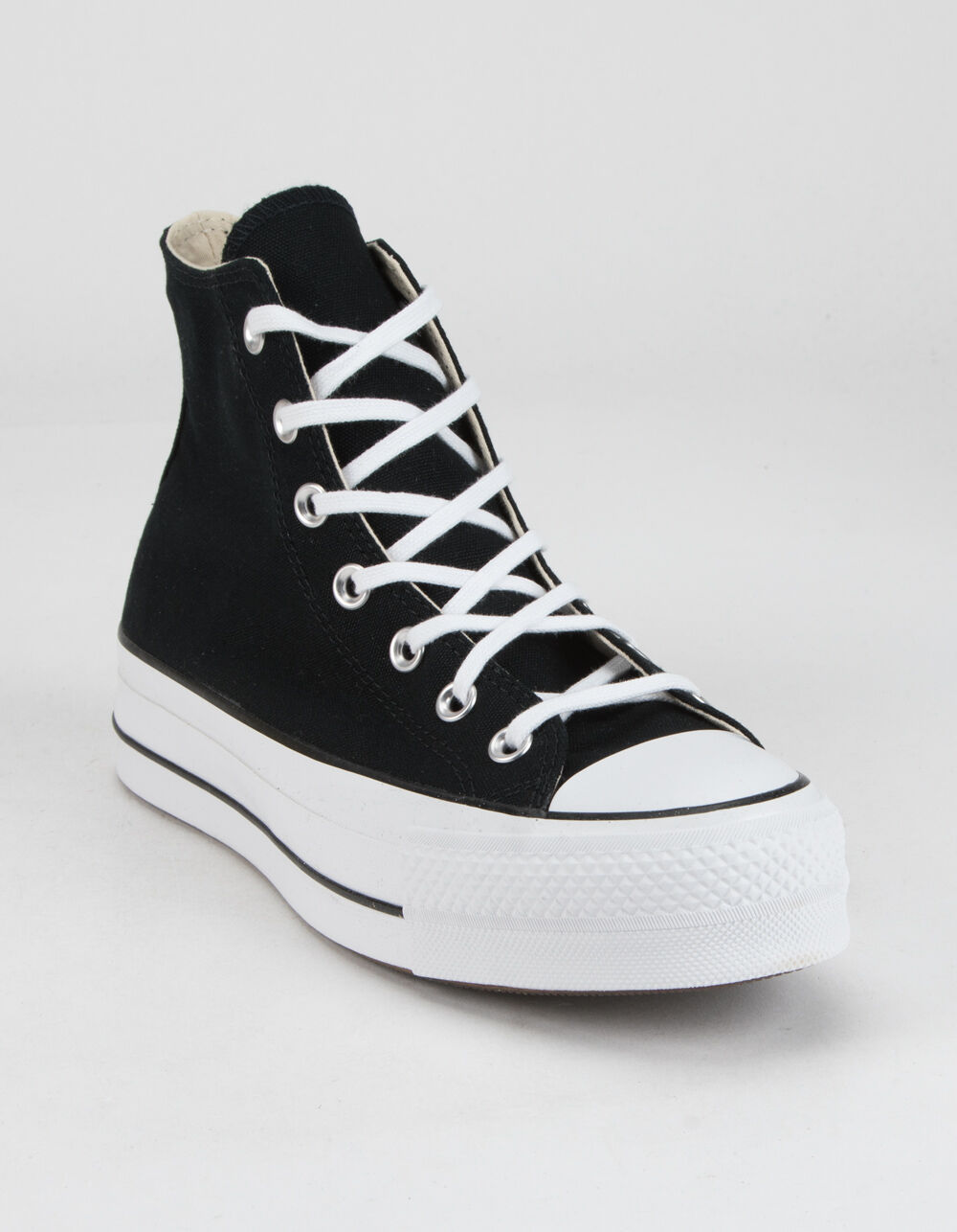 Converse Chuck Taylor All Star Lift Black & White High Top Platform Shoes