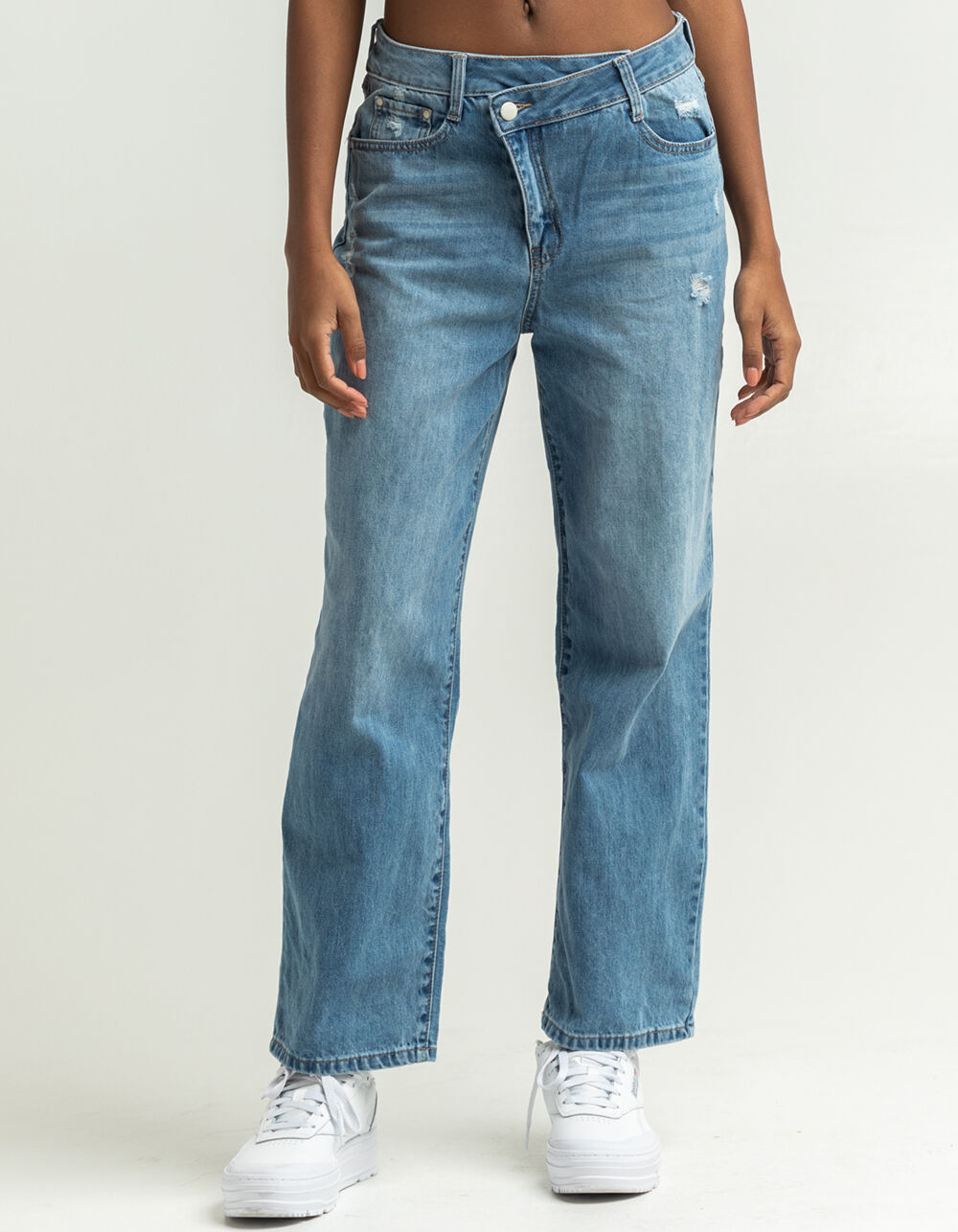 RSQ Womens Crossover Jeans - MEDIUM WASH | Tillys
