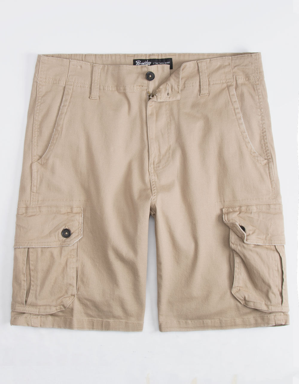 BROOKLYN CLOTH Khaki Mens Cargo Shorts - KHAKI | Tillys