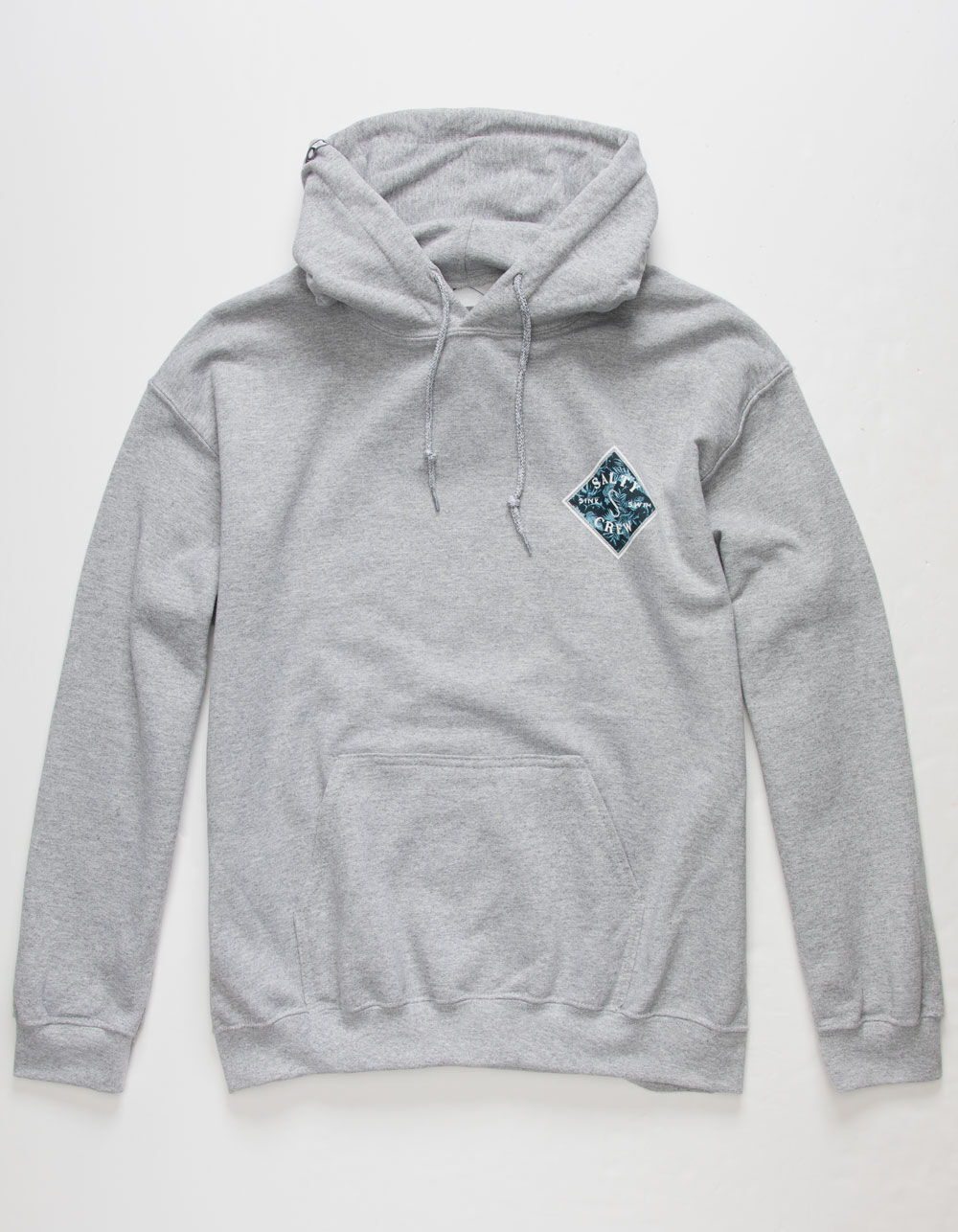 SALTY CREW Shelter Fill Mens Hoodie - HEATHER GRAY | Tillys