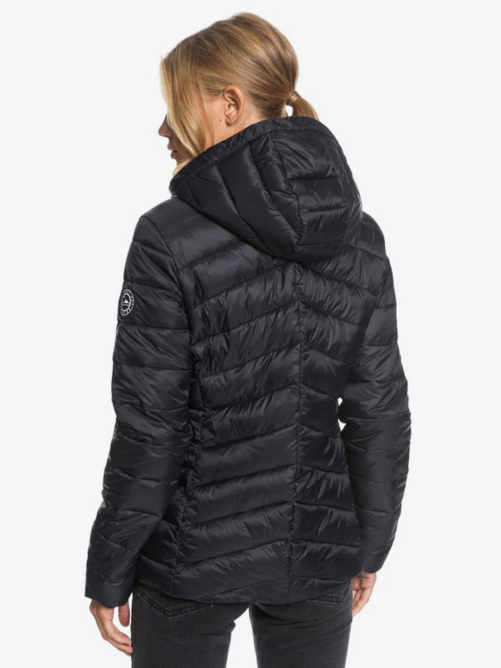 ROXY Coast Road Womens Hooded Jacket - BLACK | Tillys