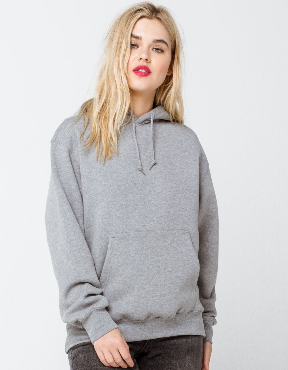 OBEY Drowning Womens Hoodie - HEATHER GRAY | Tillys