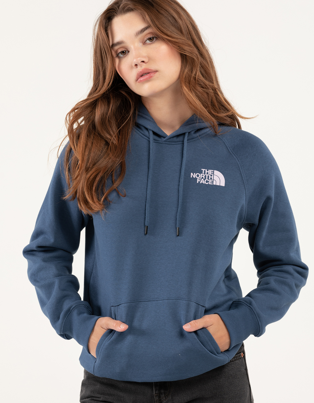 THE NORTH FACE Graphic Injection Womens Hoodie - DARK BLUE | Tillys