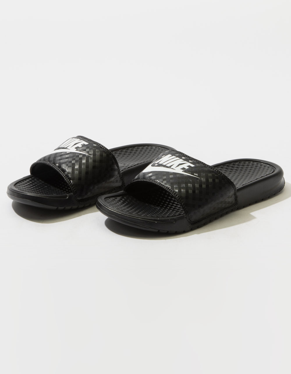NIKE Benassi JDI Womens Slide Sandals - BLACK Tillys