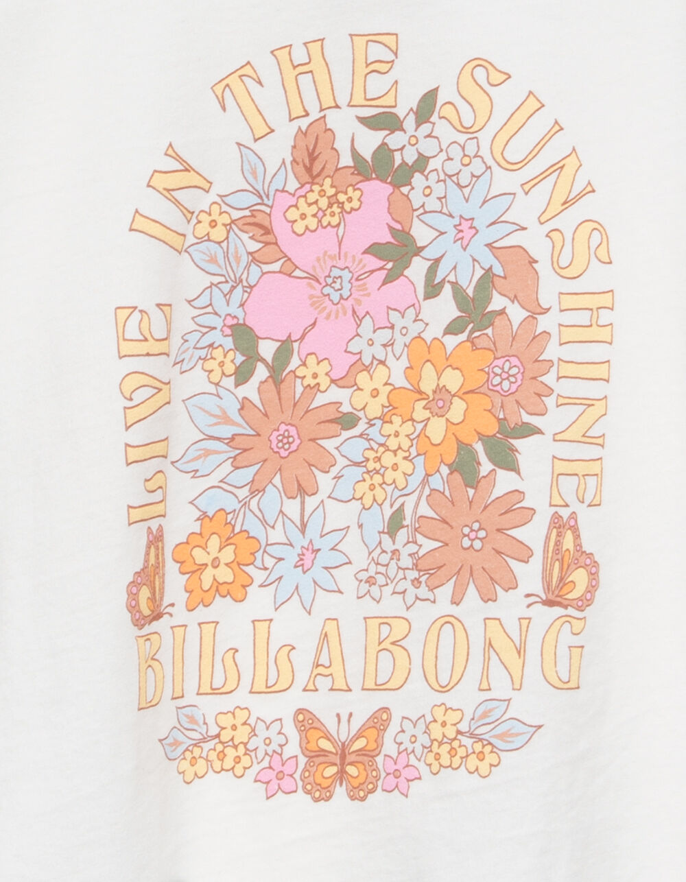 BILLABONG Living In Sun Girls Tee - WHITE | Tillys