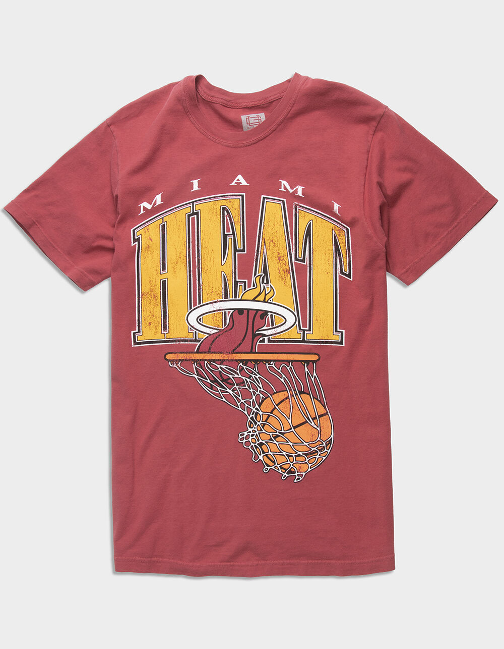 NBA '47 Brand Miami Heat Mens Adult Turquoise Beach Colors Tshirt Tee  Basketball